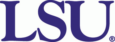 LSU Tigers 1984-1997 Wordmark Logo DIY iron on transfer (heat transfer)